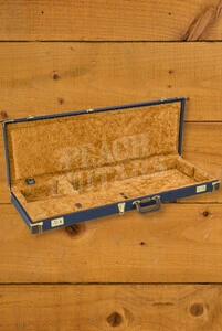 Fender Classic Series Stratocaster/Telecaster Wood Hard Case - Navy Blue