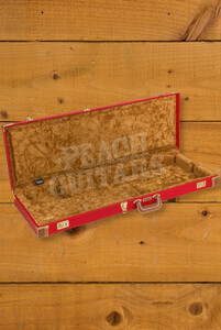 Fender Accessories | Classic Wood Case - Stratocaster/Telecaster - Fiesta Red