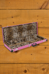 Fender Classic Series Stratocaster/Telecaster Wood Hard Case - Joe Strummer Pink Leopard