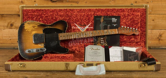 Fender Custom Shop Masterbuilt Dale Wilson 51 Nocaster - Heavy Relic 2-Tone Sunburst