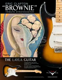 Fender Custom Shop Eric Clapton Brownie Tribute Stratocaster