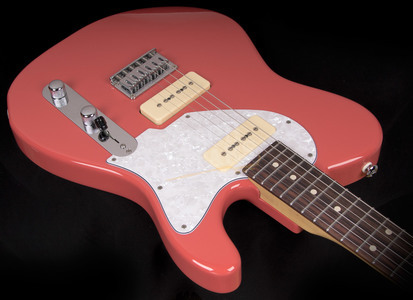 Suhr Classic T P90 Fiesta Red