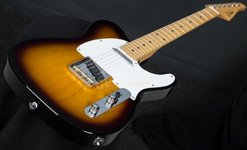 Suhr Classic T Pro 2 Tone Burst Swamp Ash Maple neck