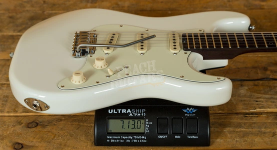 Schecter USA Custom Shop Nick Johnston Trad Atomic Snow Used