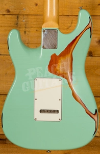 Suhr Classic Antique Surf Green Over 3 Tone Sunburst Rosewood