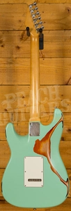 Suhr Classic Antique Surf Green Over 3 Tone Sunburst Rosewood