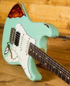 Suhr Classic Antique Surf Green Over 3 Tone Sunburst Rosewood
