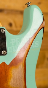 Suhr Classic Antique Surf Green Over 3 Tone Sunburst Rosewood