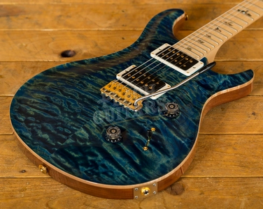 PRS Custom 24 River Blue 10 Top Maple Neck