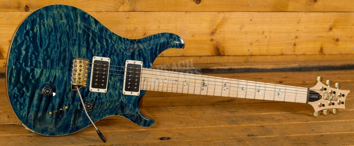 PRS Custom 24 River Blue 10 Top Maple Neck