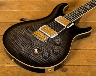 PRS DGT Charcoal Burst Flame Maple Neck 10 Top