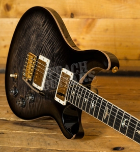 PRS DGT Charcoal Burst Flame Maple Neck 10 Top