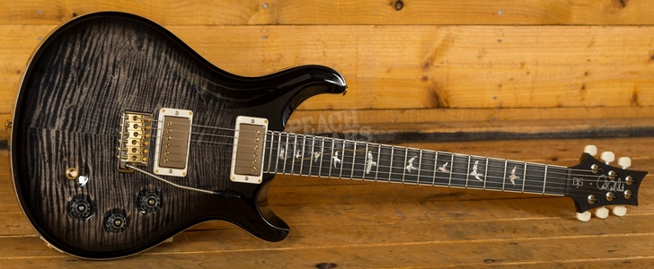 PRS DGT Charcoal Burst Flame Maple Neck 10 Top