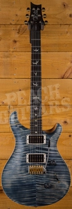 PRS Custom 24 Wood Library Faded Whale Blue Satin