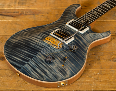 PRS Custom 24 Wood Library Faded Whale Blue Satin