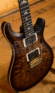 PRS Custom 24 Wood Library Goldburst Satin