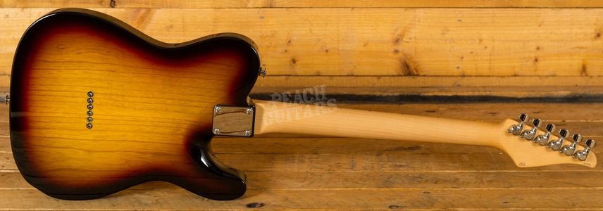Suhr Alt T Pro 3 Tone Sunburst Maple Neck Left Handed