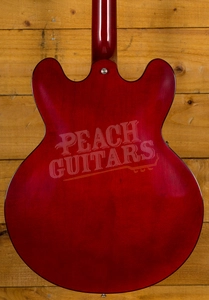 Gibson Memphis 2018 ES-335 Dot Studio Wine Red Left Handed