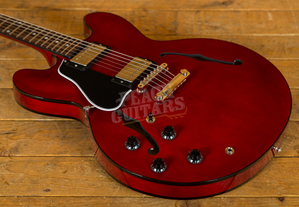 Gibson Memphis 2018 ES-335 Dot Studio Wine Red Left Handed