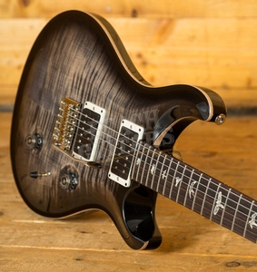 PRS Custom 24 Charcoal Burst Pattern Thin 2017