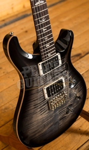 PRS Custom 24 Charcoal Burst Pattern Thin 2017