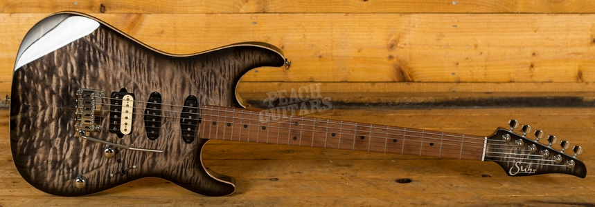 Suhr Custom Standard Trans Charcoal Burst s/n 43683