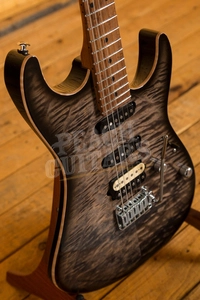 Suhr Custom Standard Trans Charcoal Burst s/n 43683
