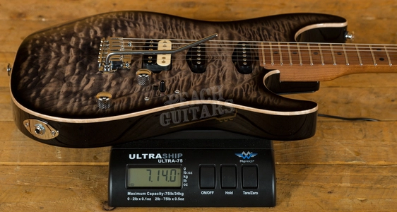 Suhr Custom Standard Trans Charcoal Burst s/n 43683