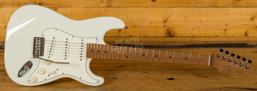 Suhr Classic Pro Peach LTD - SSS Roasted Maple Olympic White