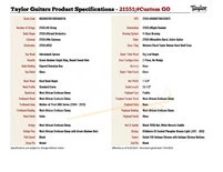 Taylor Custom | Custom Grand Orchestra