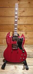 Epiphone Inspired By Gibson Custom Collection | 1961 Les Paul SG Standard - Aged 60's Cherry *Broken Headstock - Spares*