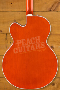 Gretsch Nashville Hollow Body with String-Thru Bigsby and Gold Hardware Orange Stain