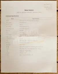 Novo Custom Series Serus J | Lake Como Blue Over '64 3-Tone Burst