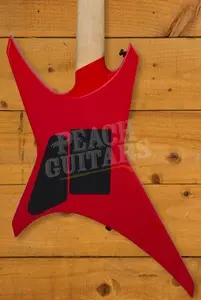 Jackson Pro Series Signature Dave Davidson Warrior WR7 - Ebony - Ferrari Red