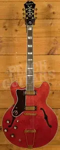 Epiphone Masterbilt Gem Archer Sheraton - Cherry Red *Left Handed*