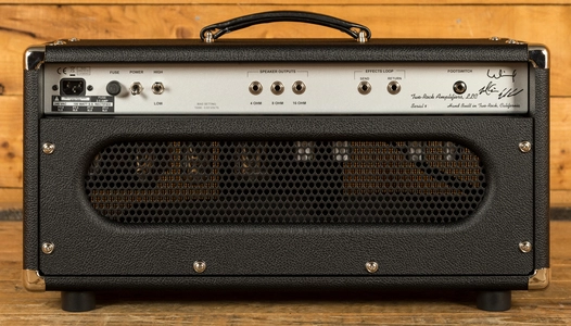 Two-Rock Silver Sterling Signature 100/50 Watt Head - Black