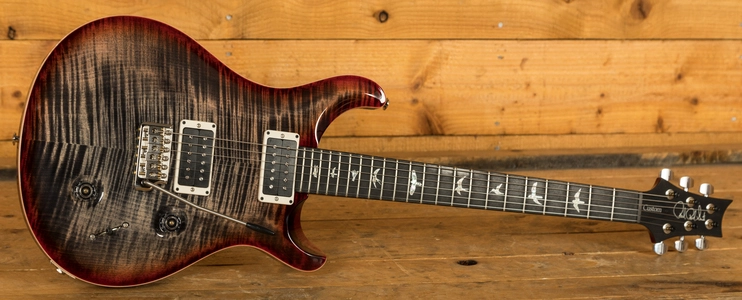 PRS Custom 22 Charcoal Cherry Burst