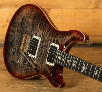 PRS Custom 22 Charcoal Cherry Burst