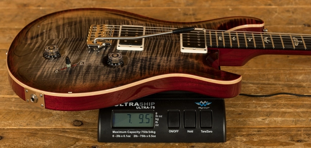 PRS Custom 22 Charcoal Cherry Burst