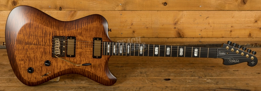 Knaggs Tuckahoe Aged Scotch Semi Gloss with T2 Top - Lollar Pickups