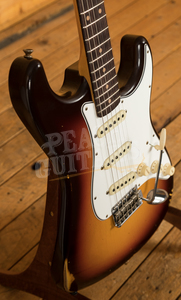 Fender Custom Shop Late 59 Strat Relic Chocolate 3 Tone Sunburst