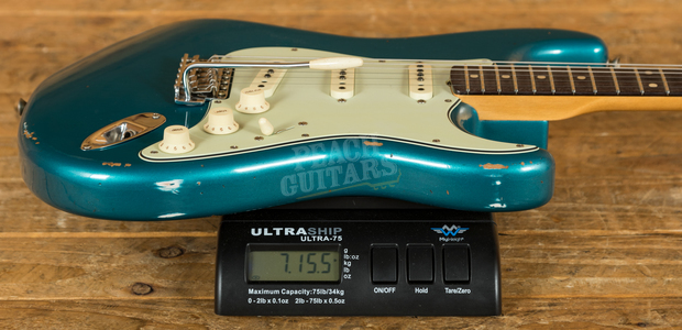 Fender Custom Shop '60 Strat Relic Ocean Turquoise