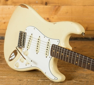 Fender Custom Shop Late 59 Strat Relic Aged Vintage White