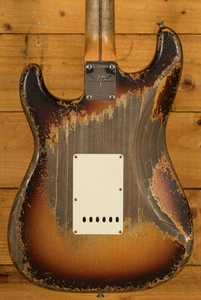 Fender Custom Shop - Masterbuilt Dale Wilson '58 Strat - Heavy Relic 3 Tone Sunburst