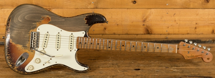 Fender Custom Shop - Masterbuilt Dale Wilson '58 Strat - Heavy Relic 3 Tone Sunburst