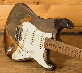 Fender Custom Shop - Masterbuilt Dale Wilson '58 Strat - Heavy Relic 3 Tone Sunburst