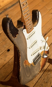 Fender Custom Shop - Masterbuilt Dale Wilson '58 Strat - Heavy Relic 3 Tone Sunburst