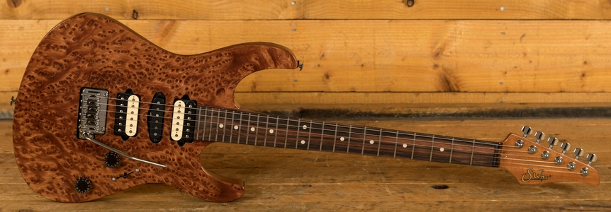 Suhr Custom Modern - Burl Redwood Top