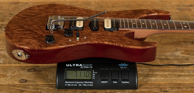 Suhr Custom Modern - Burl Redwood Top