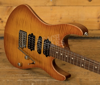 Suhr Custom Modern - Trans Amber Burst